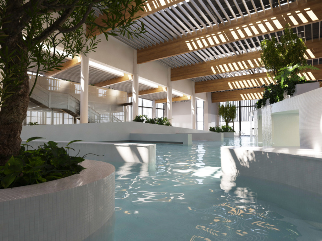 SPORTS CENTER AND WATER PARK